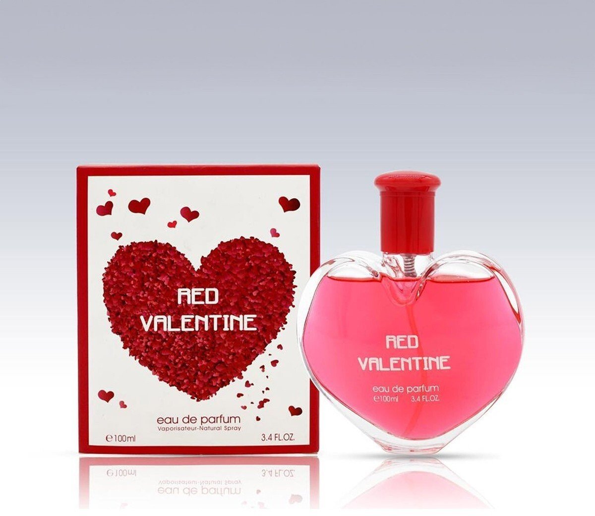 Fine Perfumery, Red Valentine, Eau De Parfum, For Women, 100 ml For Women