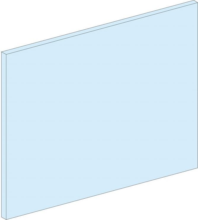Schneider Electric Płyty wysłonowe do płyt czołowych 107x147mm NSX LVS03222