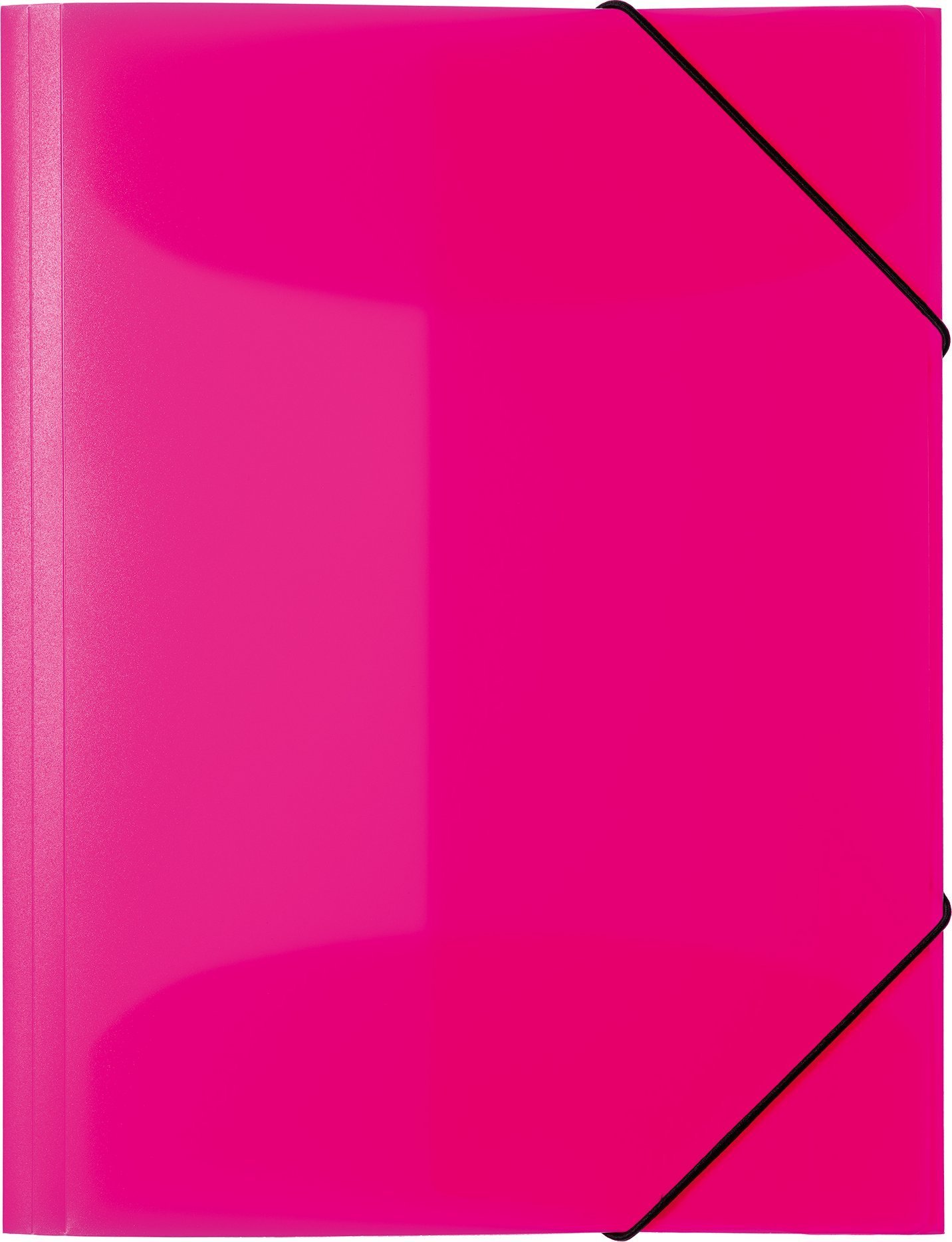 Herma HERMA Sammelmappe A4 neon pink Polypropylen 3St.