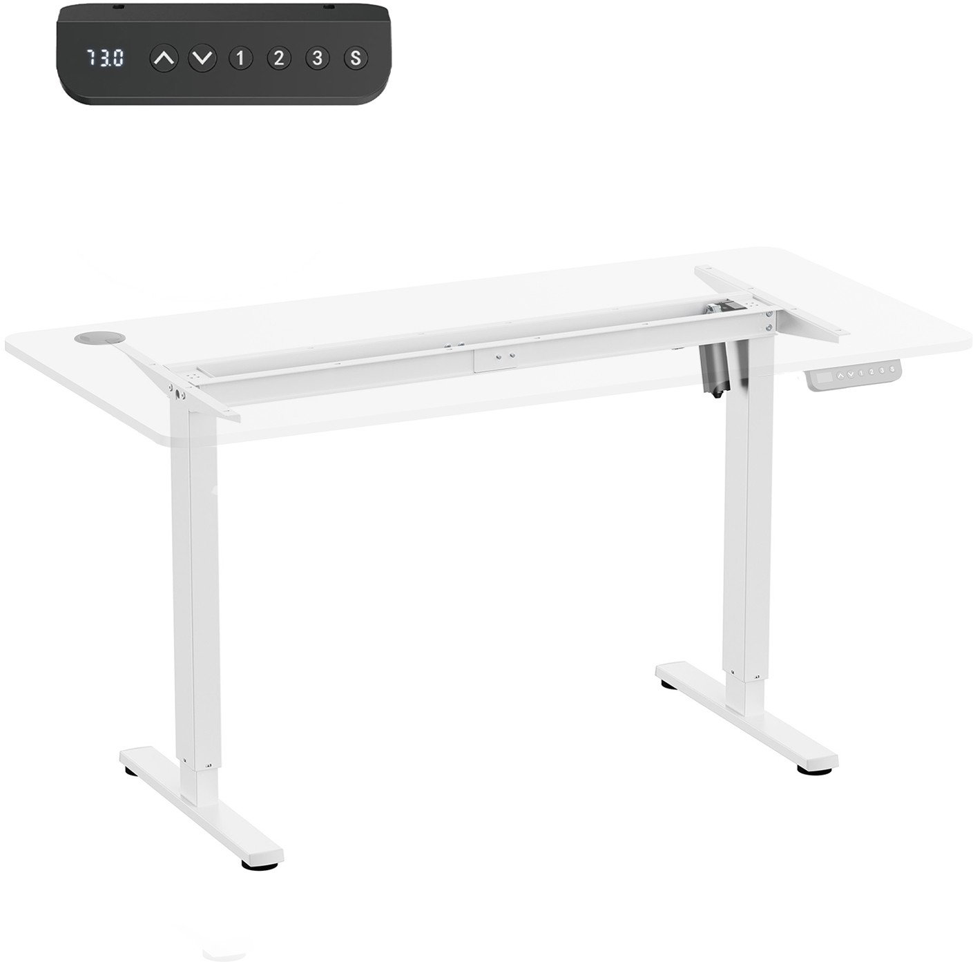 Biurko elektryczne regulacja wysokości ER-400 W