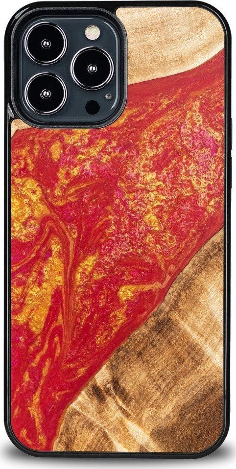 BeWood Etui Bewood Unique na iPhone 13 Pro Max - Neons - Paris