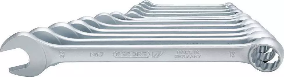 Gedore Zest.kluczy plasko-oczk. DIN3113A 10-32mm, 12-cz. GEDORE