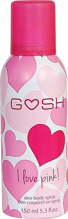 Gosh Gosh, I Love Pink, Deodorant Spray, For Women, 150 ml For Women