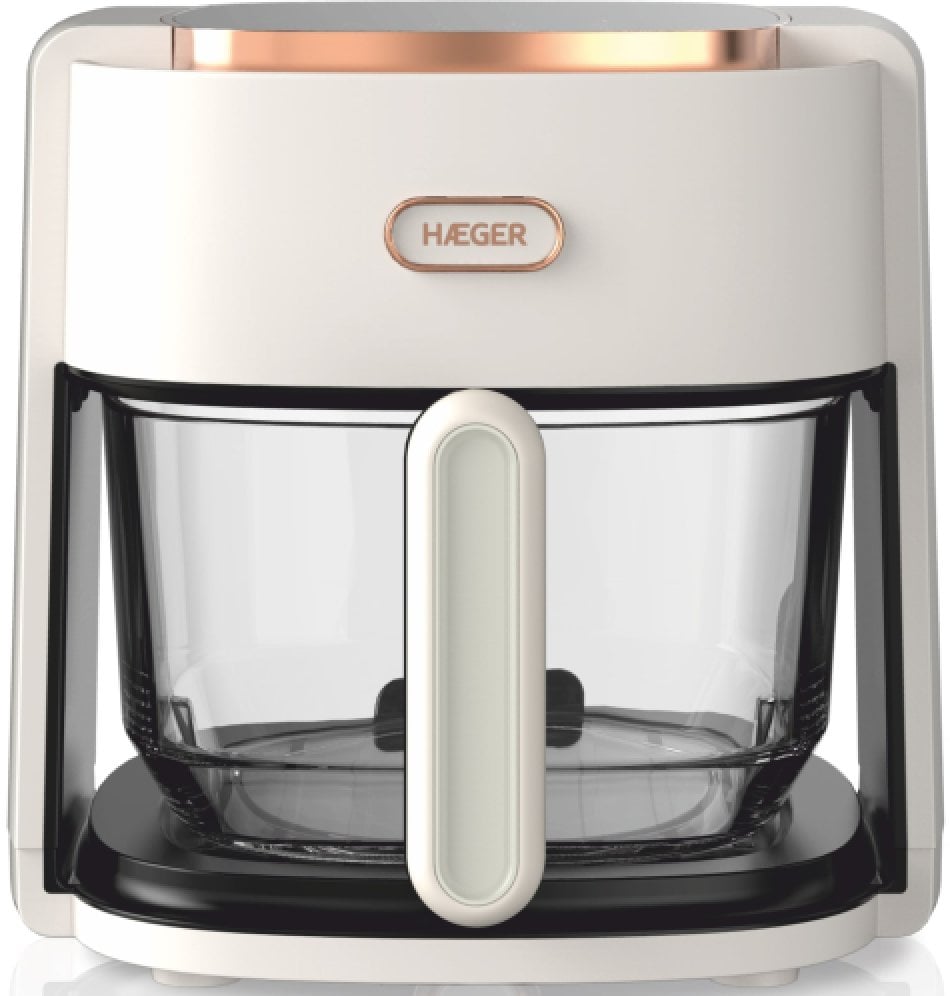 Frytkownica beztłuszczowa Haeger AF-G45.006B Air Glass Digital Gorące powietrze urządzenie do pieczenia 8in1 4.5L 1200W