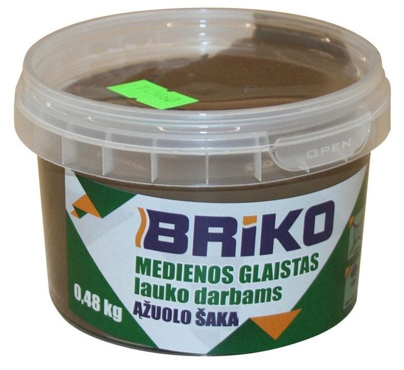 WOOD FILLER EXT BRIKO OAK BRANCH 0.48KG