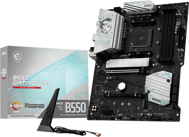 MSI B550 GAMING WIFI płyta główna AMD B550 Socket AM4 ATX