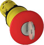 Schneider Electric Przycisk bezpieczeństwa 22mm 2R IP65 klucz (XB7NS9444)