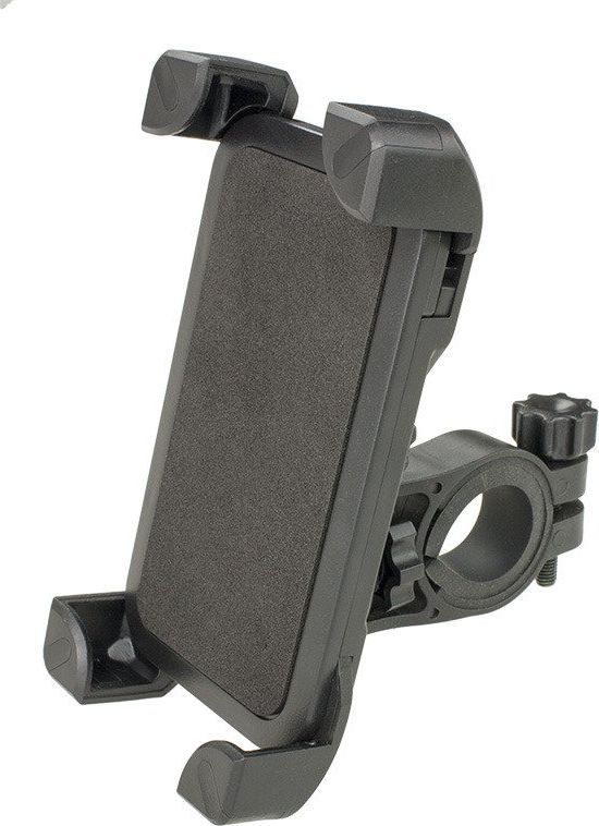 Uchwyt rowerowy CH-01 na smartfon czarny uniwersalny