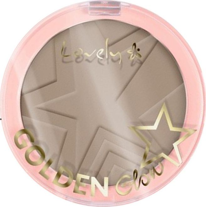 Lovely Golden Glow puder do konturowania twarzy 3 Cool Brown 10g