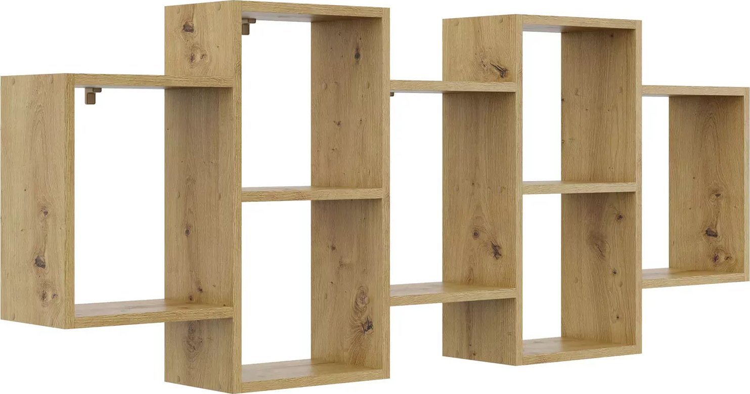 Elior Nowoczesna półka wisząca dąb artisan - Timona