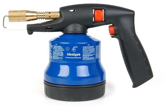 Idealgas Palnik lutowniczy z zapalniczą + 4 naboje (IFFLA5PM4)