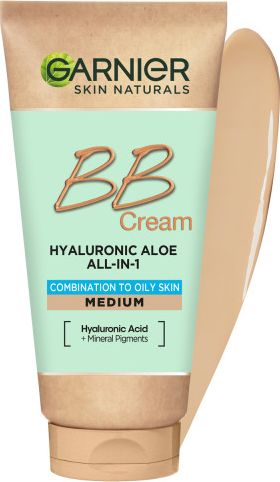 Garnier Hyaluronic Aloe All-In-1 BB Cream nawilżający krem BB do skóry mieszanej i tłustej Śniady 50 ml