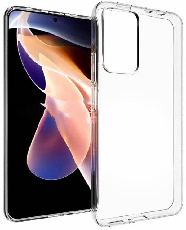 Vega Fusion Ultra Back Case 1 mm silikona aizsargapvalks Xiaomi Redmi 12C Redmi 11a caurspīdīgs