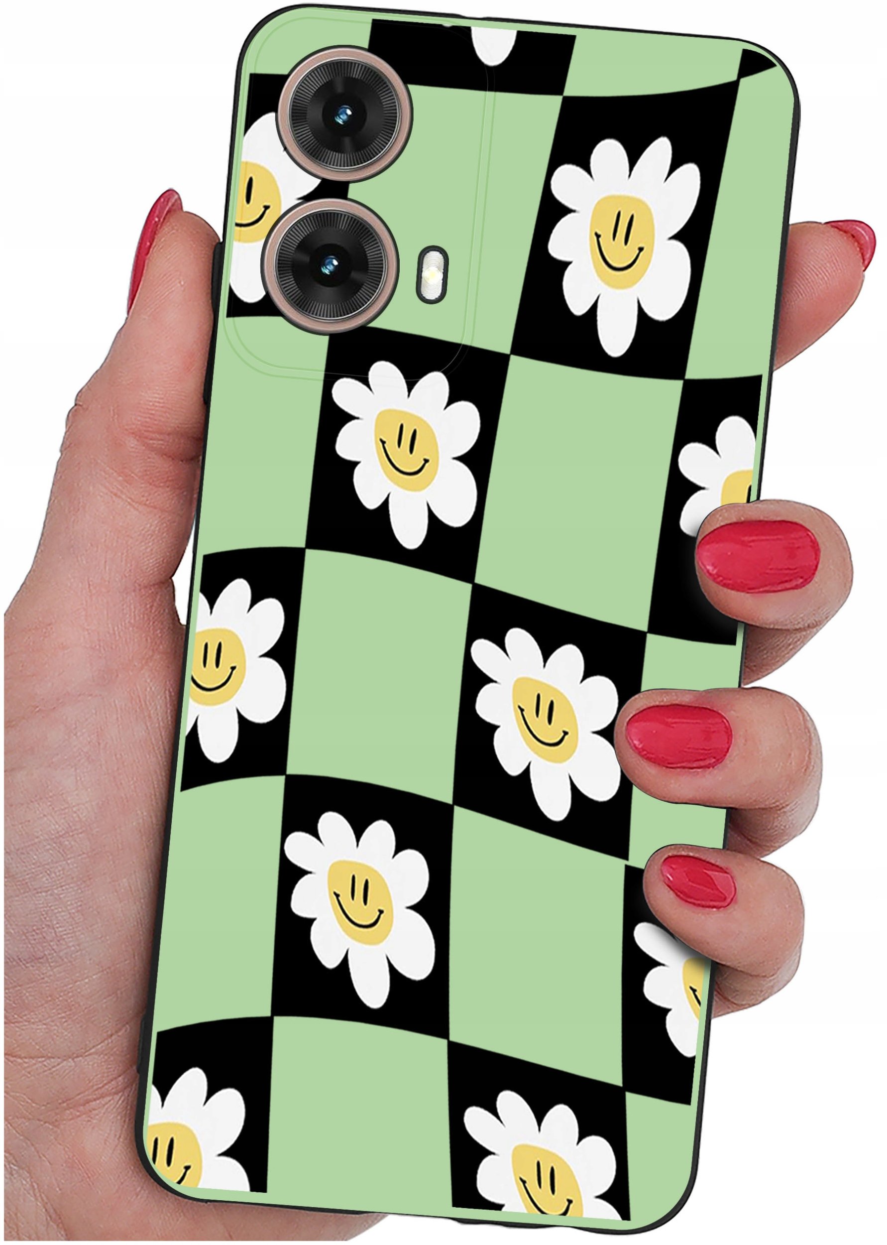 Etui do Motorola Moto G85 5G WZORY |SILIKONOWE MATT CASE