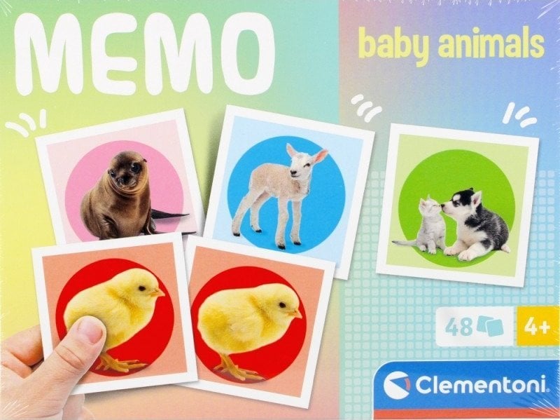 Clementoni GRA MEMO BABY ANIMALS 18315 CLM PUD