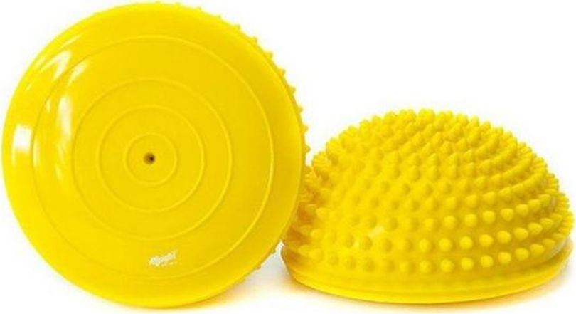 Allright Półkula do masażu Fe08036 żółta 2 szt.
