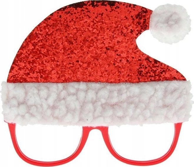 Okulary czapka Mikołaja NW-OKCM 85249