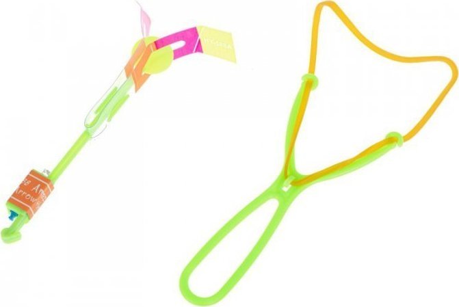 Proca latająca rzutka świecąca LED