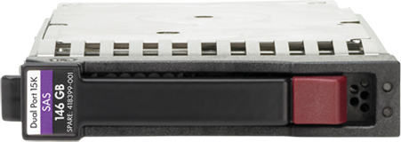 Dysk serwerowy HP 600GB 2.5'' SAS-2 (6Gb/s) (AW611A)