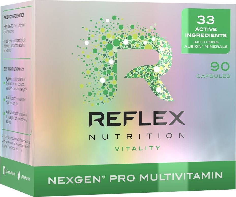 Reflex Nutrition Reflex Nutrition - Nexgen Pro Sports Multiwitamina, 90 kapsułek