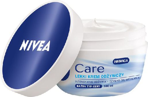 Nivea Care Lekki krem odżywczy dla każdej cery 100ml