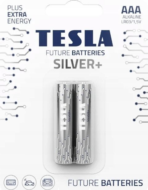 Tesla TESLA bateria alkaliczna R3 (AAA) SILVER+ [2x120] 2 szt