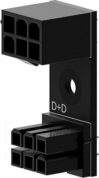 Singularity Singularity Computers 6-Pin PCIe 180 Grad Adapter D+D