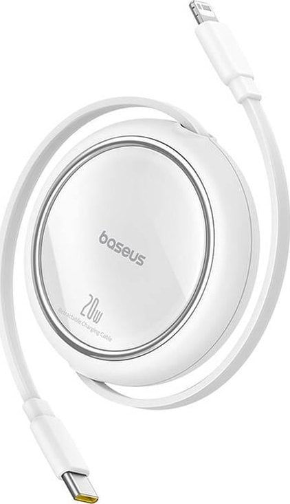 Kabel USB Baseus USB-C - Lightning 1 m Biały (P10364501211-00)