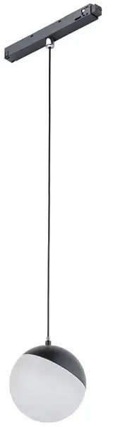 Wisząca lampa do szynoprzewodu 10153 LED 8W czarna biała
