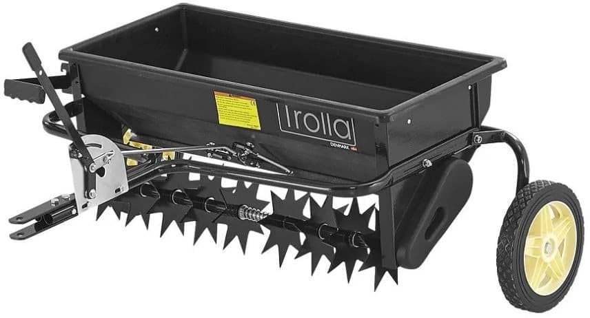 TROLLA Plænelufter/Gødningsspreder kombination