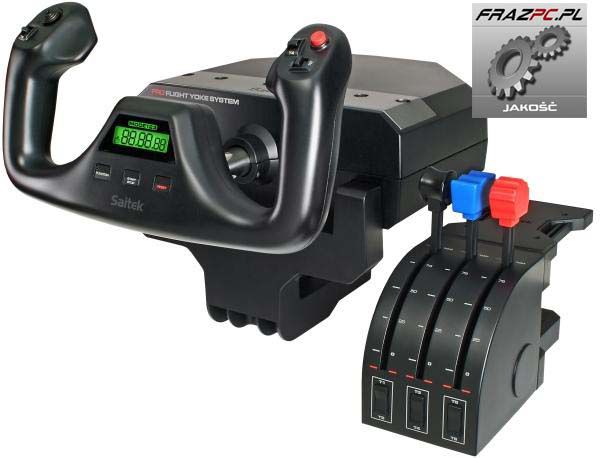 Joystick Saitek Pro Flight Yoke System (Wolant + Przepustnica) PZ-44