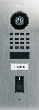 DoorBird IP Video Türstation D1101FV Fingerpr. Edels. V2A