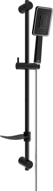 Zestaw prysznicowy Mexen Mexen DF54 zestaw prysznicowy suwany, czarny/chrom - 785544582-17