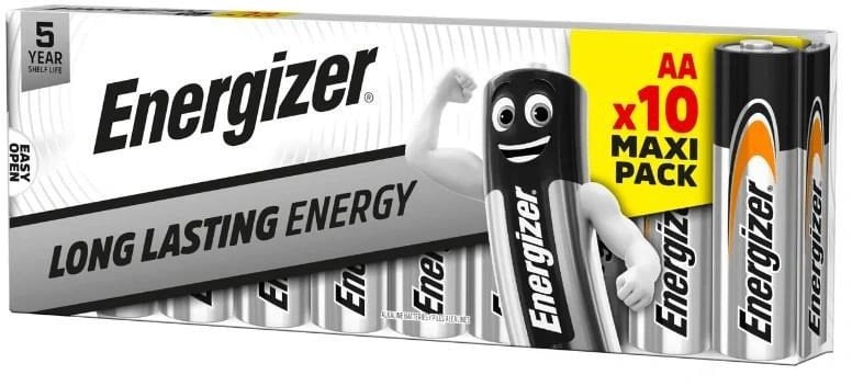 Energizer LR6/10 Everyday AA family 10pack Alkalické