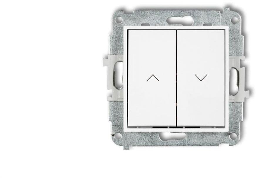 MINI Mechanizm łącznika żaluzjowego z podtrzymaniem biały mat 25MWP-88
