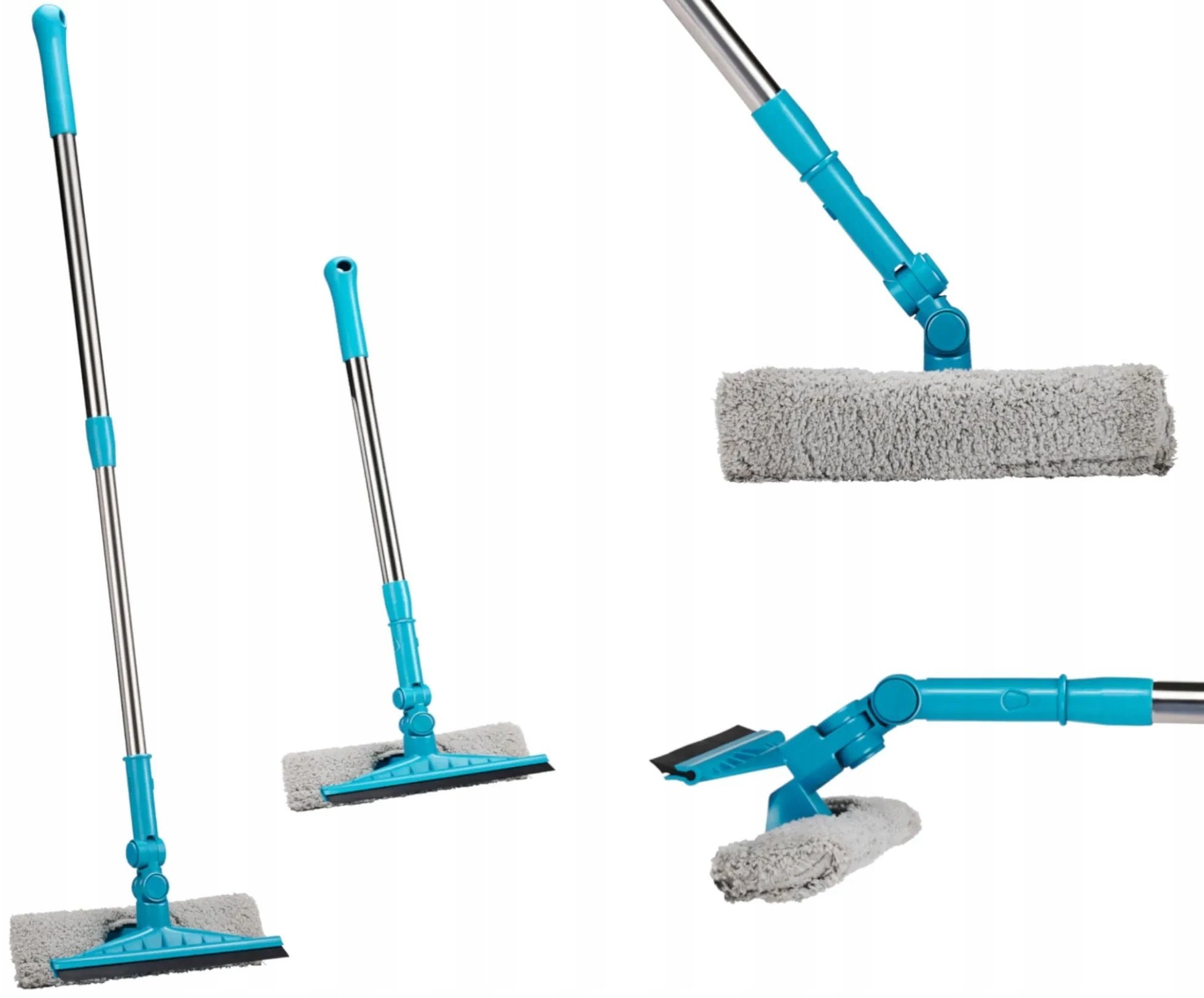 Alpina Myjka / ściągaczka do szyb okien 2w1 z uchwytem teleskopowym do 89 cm