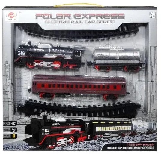 Kolejka na baterie światło i dźwięk 16442 Swede