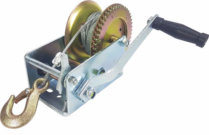 Mar-Pol Wyciągarka/ wciągarka korbowa linowa ręczna 1136kg 2 zębatki