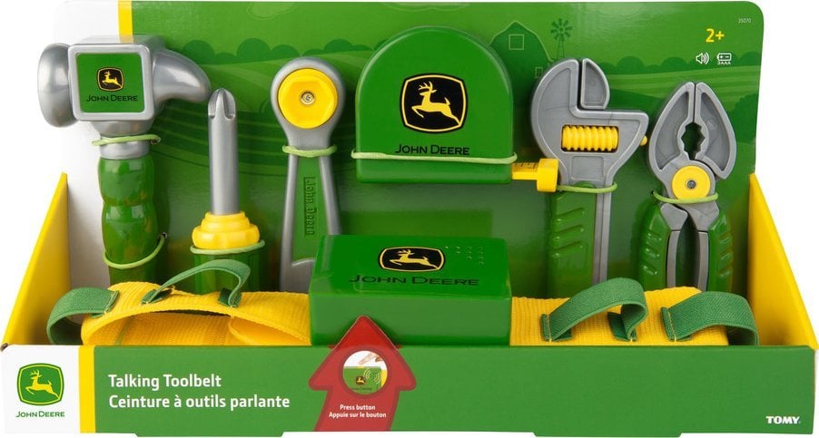 Tomy John Deere pas z narzędziami TOMY