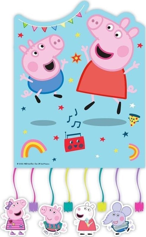 PROCOS Piniata Świnka Peppa, 20 x 32 x 14 cm one size