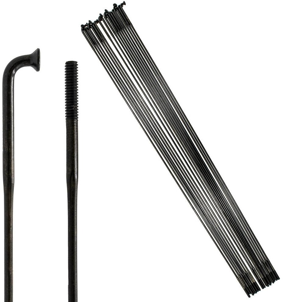 Zestaw 18 szt. szprych Sapim D-Light, cieniowane, 2,0 x 1,65 x 2,0 mm, bez nypli