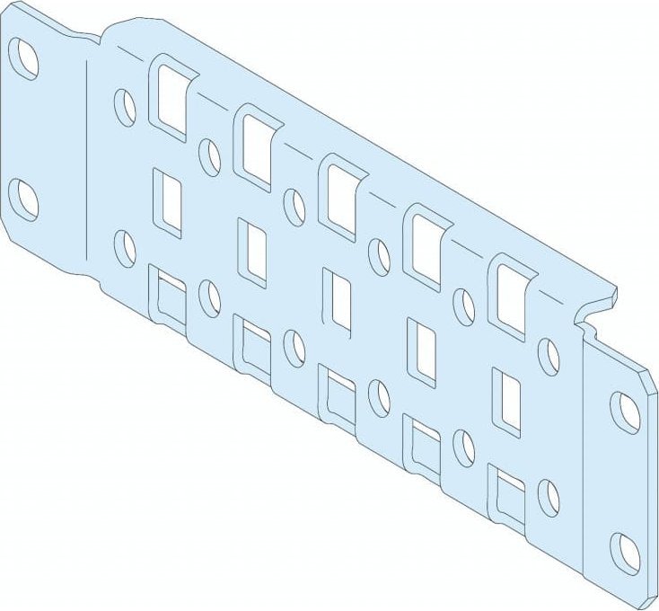 Schneider Electric Prisma Plus, system P, 2 poprzeczki boczne, szer. = 200mm, gł. = 600mm LVS03586
