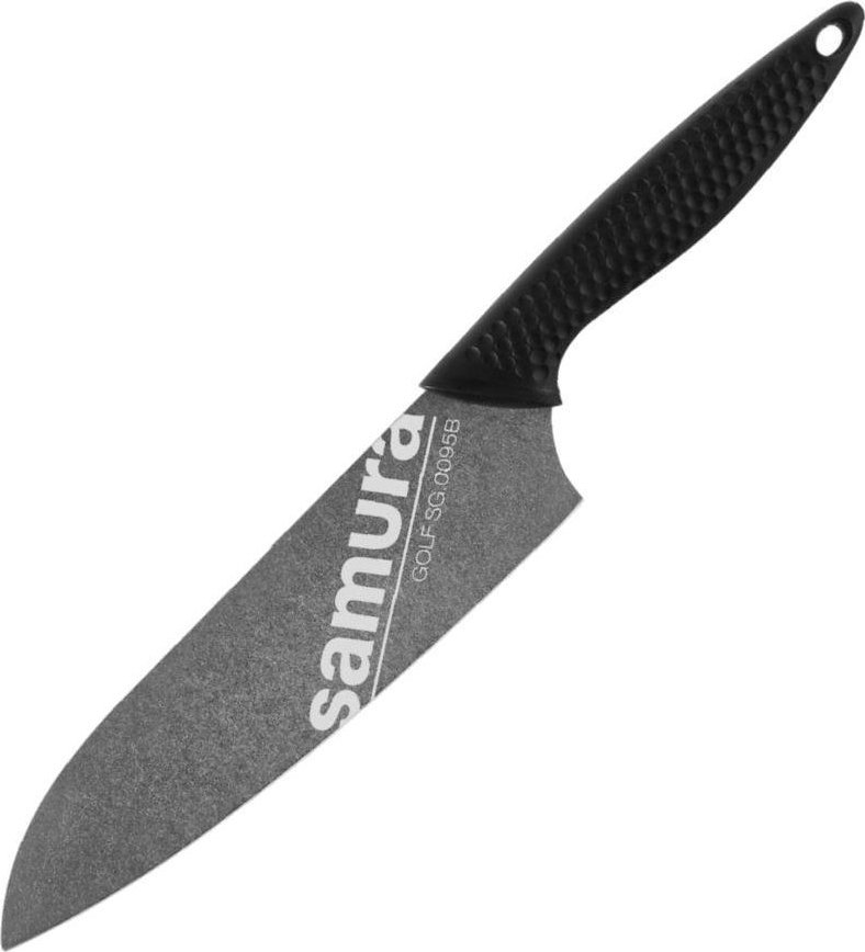 Samura Golf stonewash nóż santoku AUS-8. 18 cm