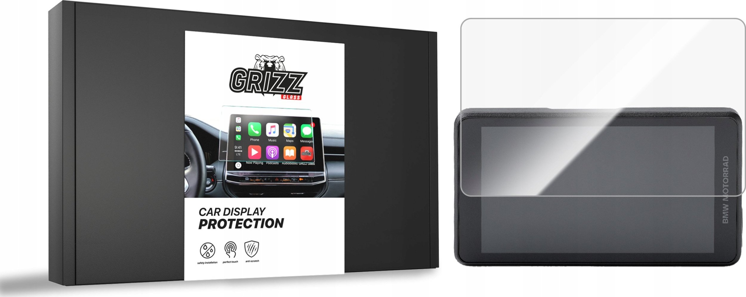 GrizzGlass Folia ceramiczna GrizzGlass CarDisplay Protection do BMW Connected Ride 7