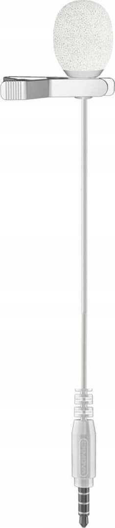 Mikrofon CKMOVA CKMOVA AC-VM1W - mikrofon lavalier w kolorze białym