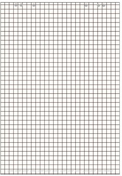 Flipchart Proma LANDRE Flipchartblock 65x98 cm 20 arkuszy 80 g/qm w kratkę