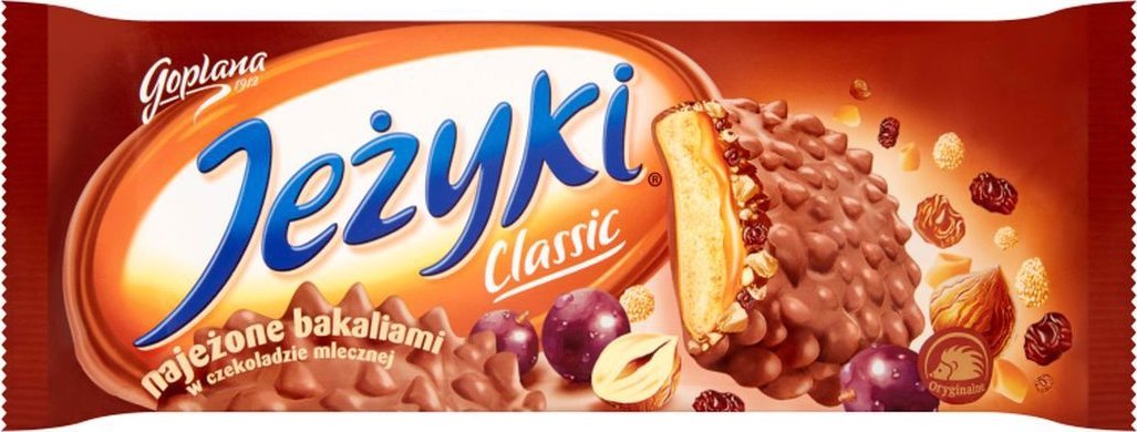 Jutrzenka Jeżyki Classic Herbatniki w czekoladzie mlecznej 140 g
