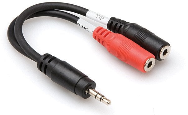 Hosa - Stereo Breakout TRS 3.5mm - 2 x TSf 3.5mm