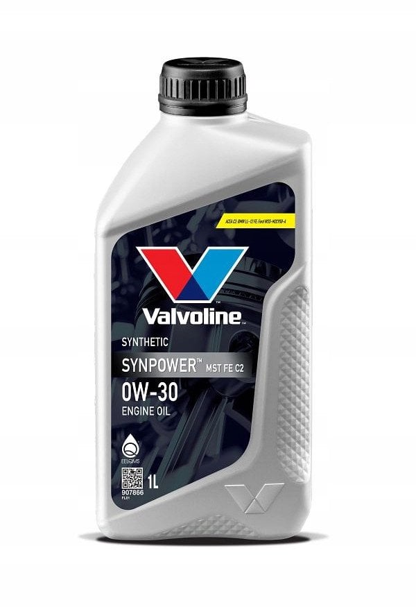 Alyva SYNPOWER MST FE C2 0W/30 sintetinė varikliams 1 L