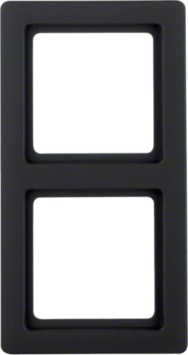 Berker Ramka podwójna uniwersalna Q.1 antracyt/aksamit (10126086)
